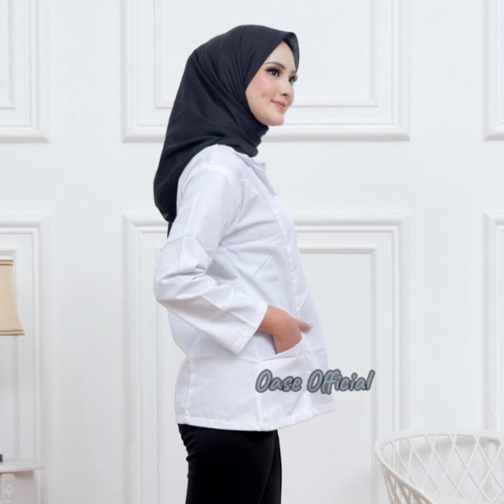 Baju Dinas Putih wanita Baju Putih PNS/ASN, Guru, PPL, PDH, Perawat, Bidan