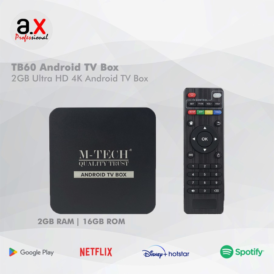 Jual Android Tv Box Stb M Tech Tb Android Ultra Hd K Gb Ram Wifi Shopee Indonesia