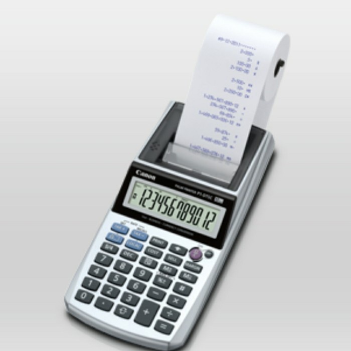 

NEW Kalkulator Portable Printer CANON P1-DTC / Calculator Struk Printing