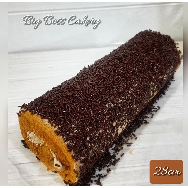 

MOCCA CHOCOLATE COKLAT MOKA ROLL CAKE BOLU GULUNG