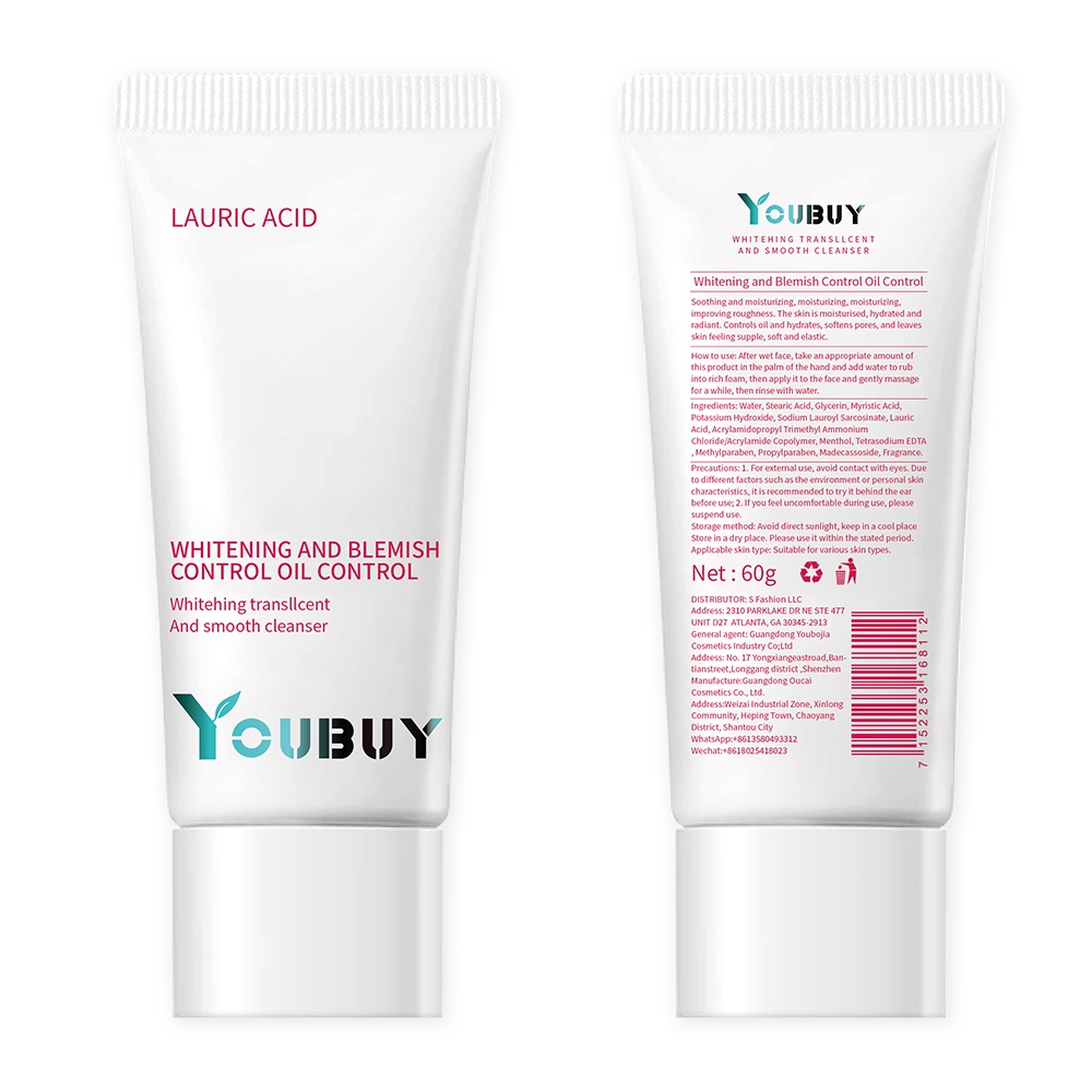 YOUBUY  Cleanser Facial Wash Serum Nourish and Protect Skin Cleansing Essence 60gr