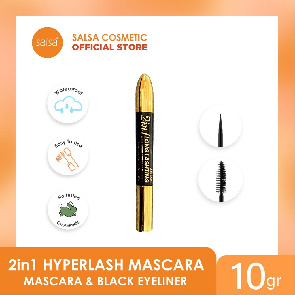 RADYSA - SALSA Mascara 2in1 Hyperlash - Maskara 2 in 1 Eyeliner