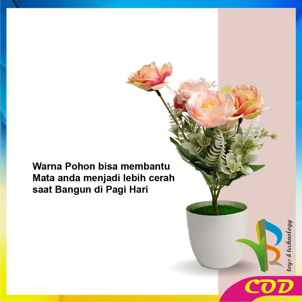 RB-C677 C681 Bunga Plastik Dekorasi Rumah Ornamen Bunga Peony Dekorasi Tanaman Hias / Tanaman Plastik Pot Bunga Hias