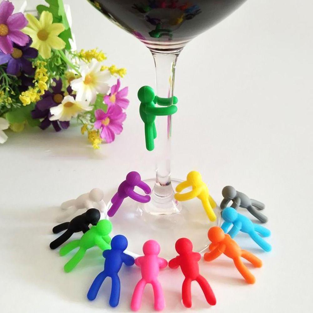 Top Wine Glass Recognizer Label Barware Mixproof Tanda Aksesoris Untuk Pesta Cocktail Picks Penanda Minuman