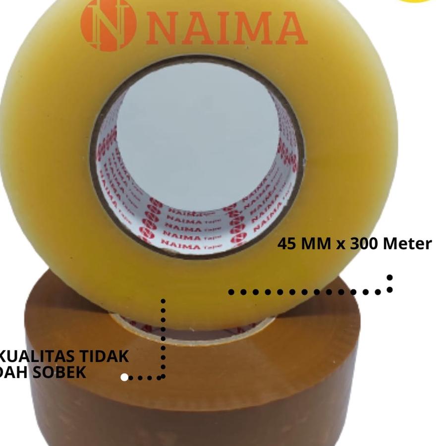 

KBUD✩ LAKBAN JUMBO 2 Inch x 300 Meter / Isolasi Plakban 45 MM x 500 YARD Banyak Peminat