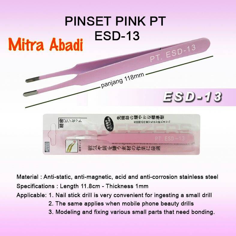 PINSET LURUS LANCIP / PINSET LURUS TUMPUL