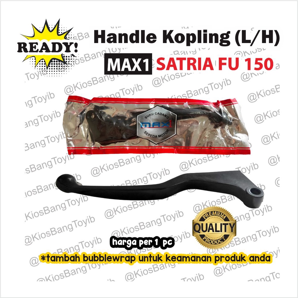 Handle Handel Tuas Kopling Kiri (L/H) Suzuki SATRIA FU 150 BLACK(max1)