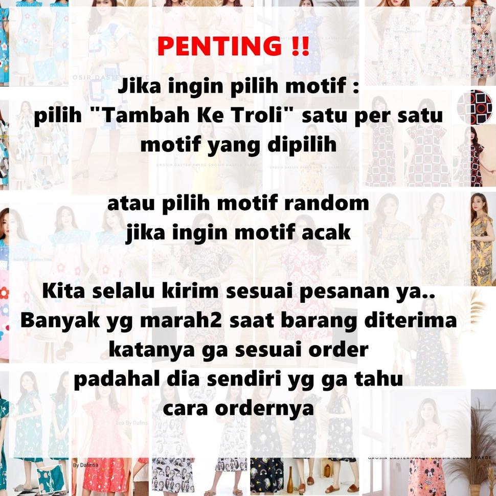 Dress Korea Manohara Resleting Depan Pinggang Karet Kotak Catur motif flanel Original Daster Kekinia