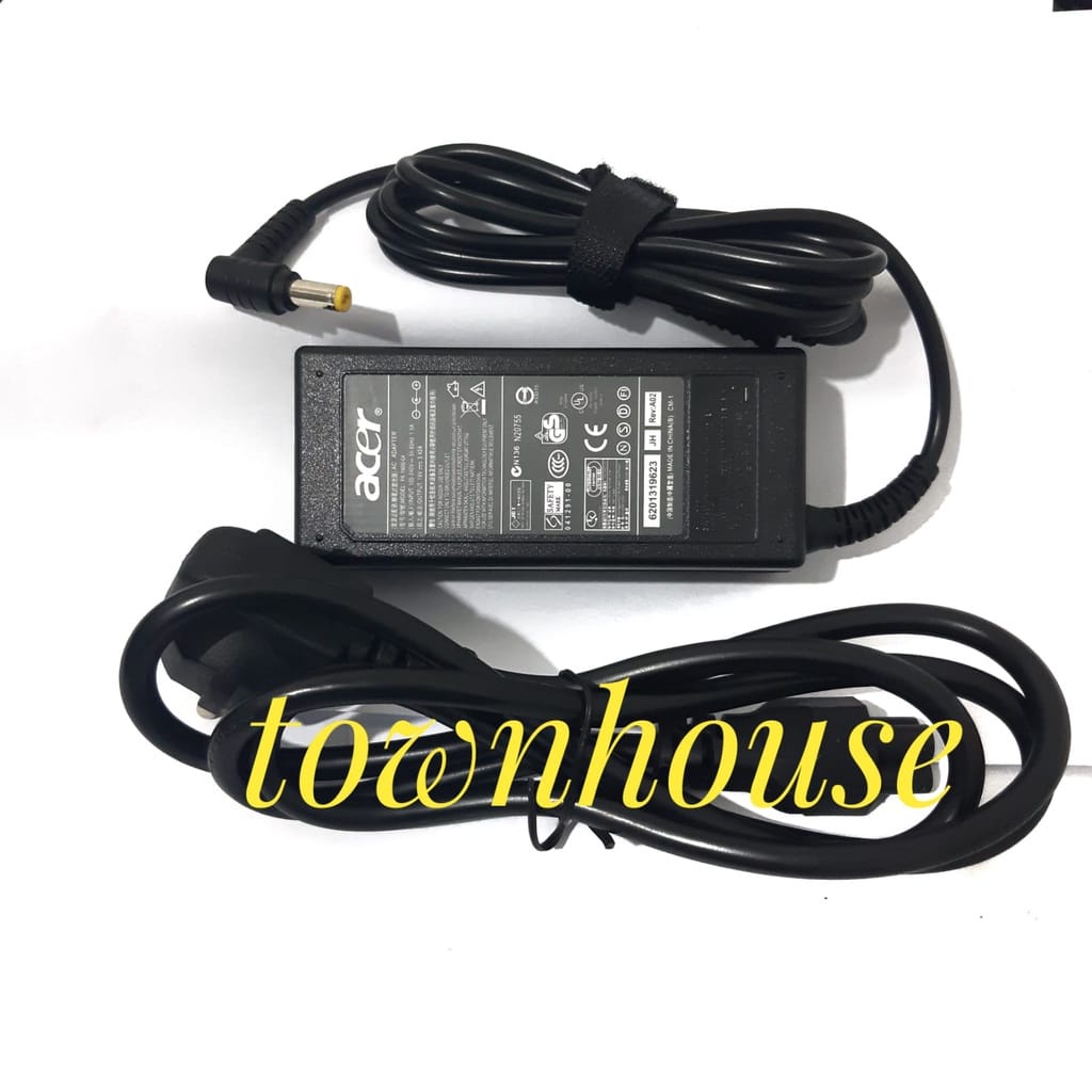 Adaptor Charger Acer Aspire 5315 5630 5735 5920 5535 5738 6920 6530G 7739Z 19V 3.42A 65W 5.5*1.7Mm AC