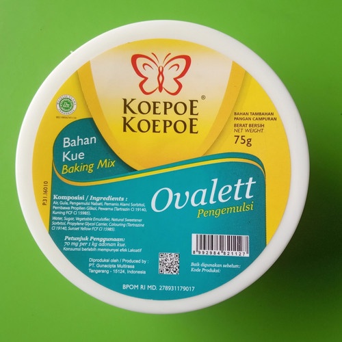 

Koepoe-Koepoe Ovalett 75 gr