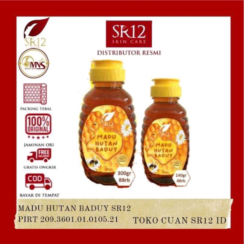 

Sr12 skincare kesehatan madu Baduy madu hutan 140g dan 300g