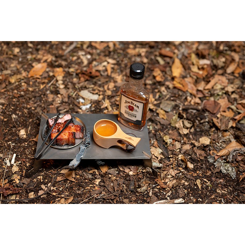 Meja Camping Ultralight Evernew Titanium Solid Table