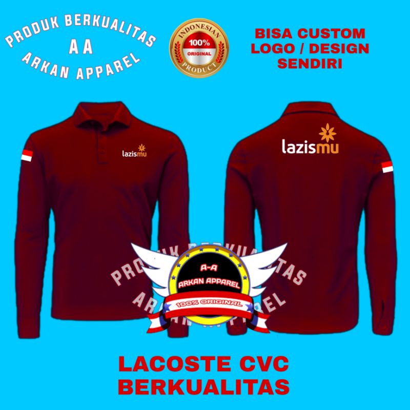 Kaos Kerah Lazismu Kaos Polo Lazismu Polo Shirt Lazismu