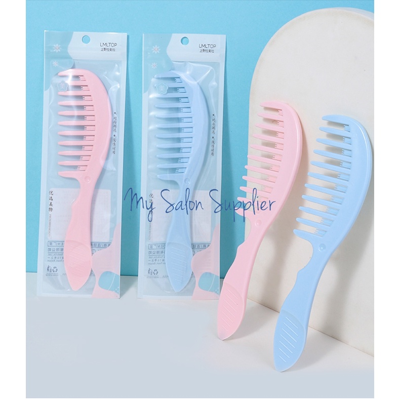 Sisir Rambut Detangling Wide Tooth Comb Lameila C315