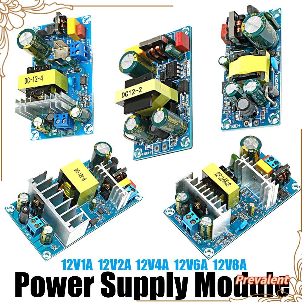 Preva Modul Power Supply Proteksi Overvoltage Adaptor Stabilisasi Tegangan AC100-240V Ke DC 12V