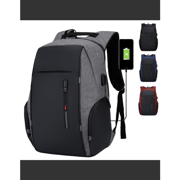 Tas ransel terbaru good quality anti air muat laptop 15.6 inch hm 09