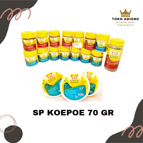 

KOEPOE KOEPOE SP ( PENGEMULSI ) - BAHAN KUE - BAKING MIX - 70gr