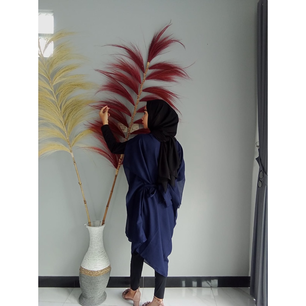 COD // OUTER KAFTAN SHABRINA TERBARU // OUTER KAFTAN MASAKINI // OUTER KAFTAN VIRAL-navy