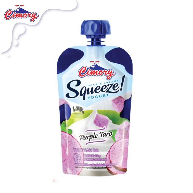 

Cimory Squeeze 120ml Rasa Taro