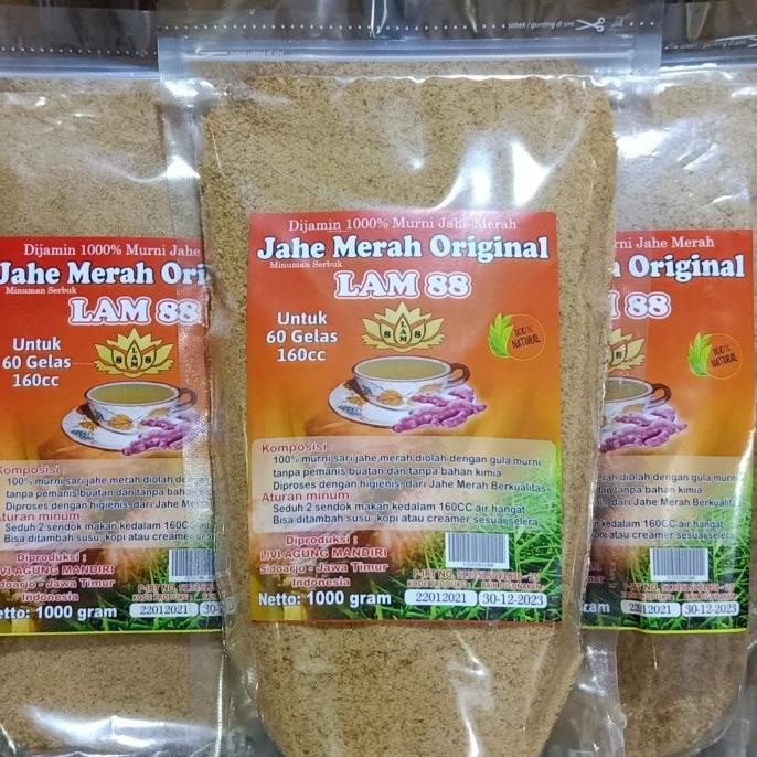 

Jahe merah original 1 kg