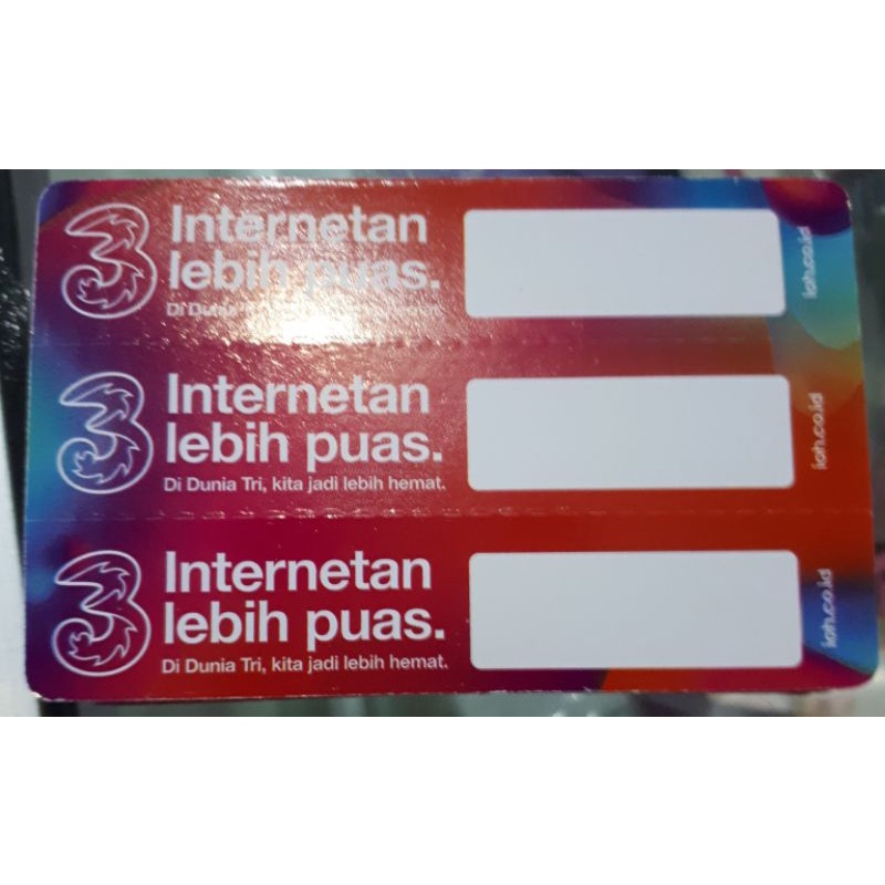 Voucher Tri Happy 6gb 5Hari