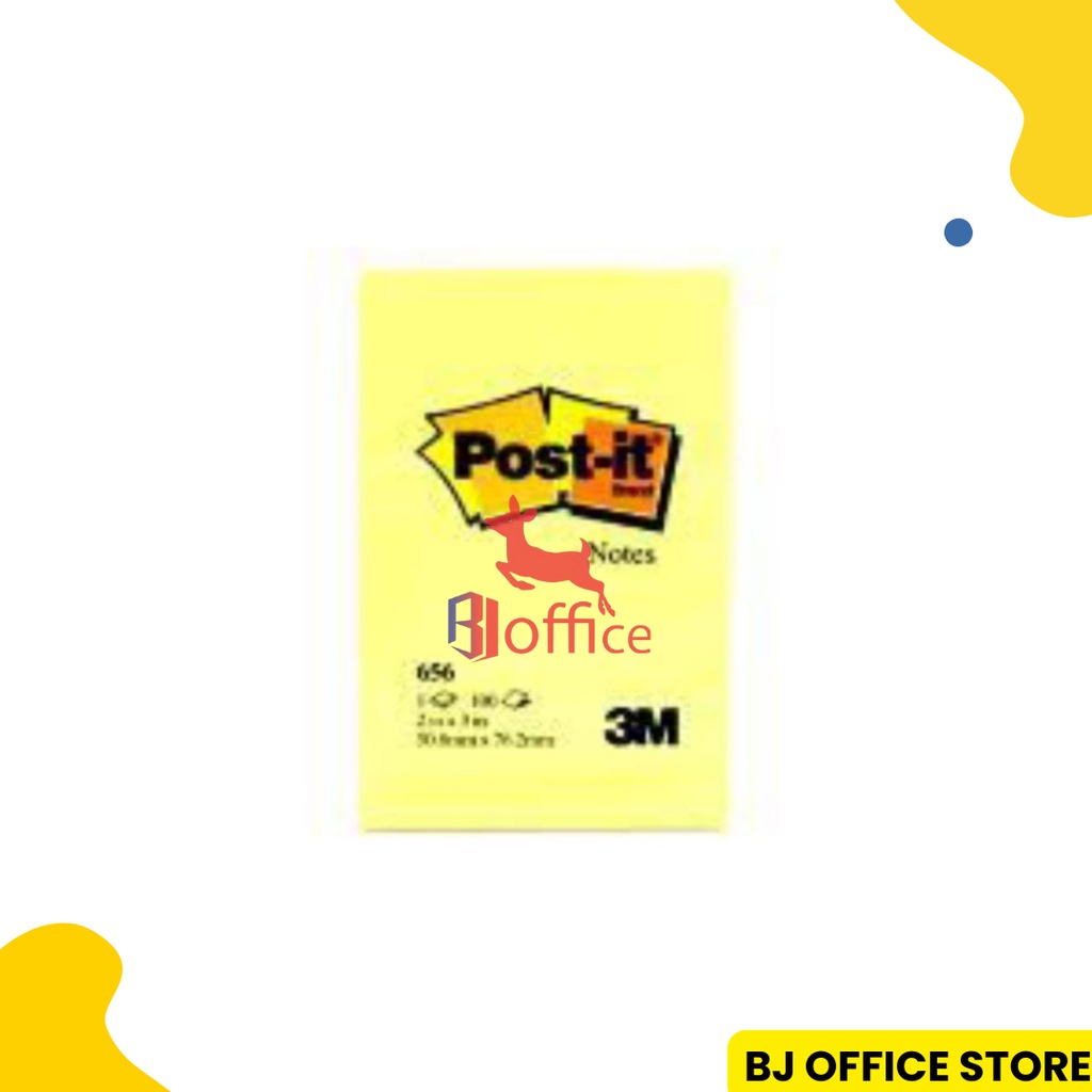 

Post It Sticky Notes 3M Memo 656 Kuning Murah