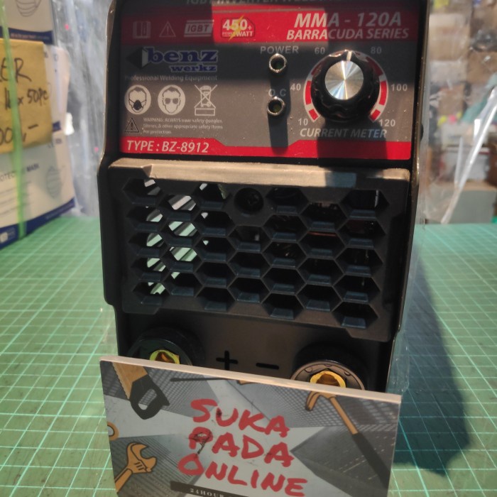 Mesin Inverter Las 120A 450Watt Benz
