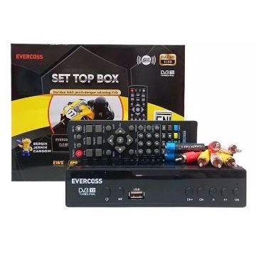 STB DVBT2 SET TOP BOX TV DIGITAL SUPER HD HARIMAU RAM 8MB NEW 2022