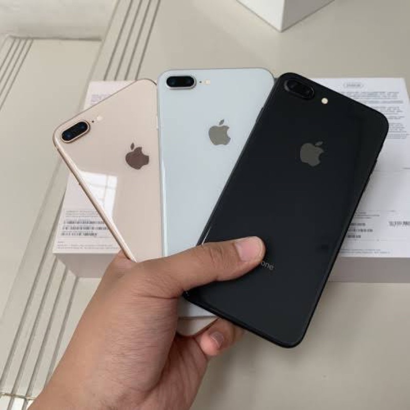 Iphone 8 plus 64gb bekas second ex inter