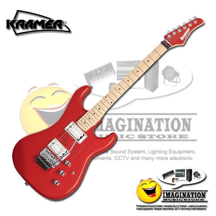 Kramer Pacer Classic Electric Guitar - Scarlet Red Metallic