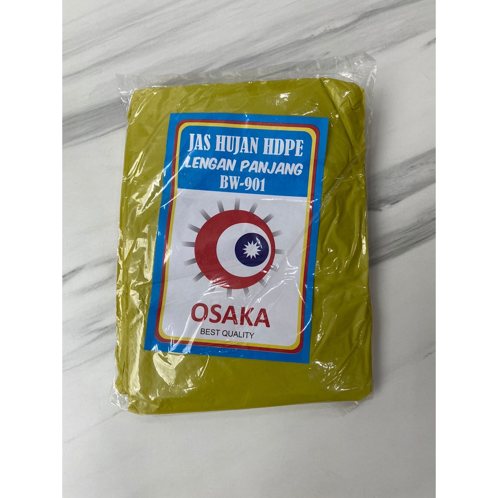 Jas Hujan Plastik Jaket Celana Ponco Murah HDPE