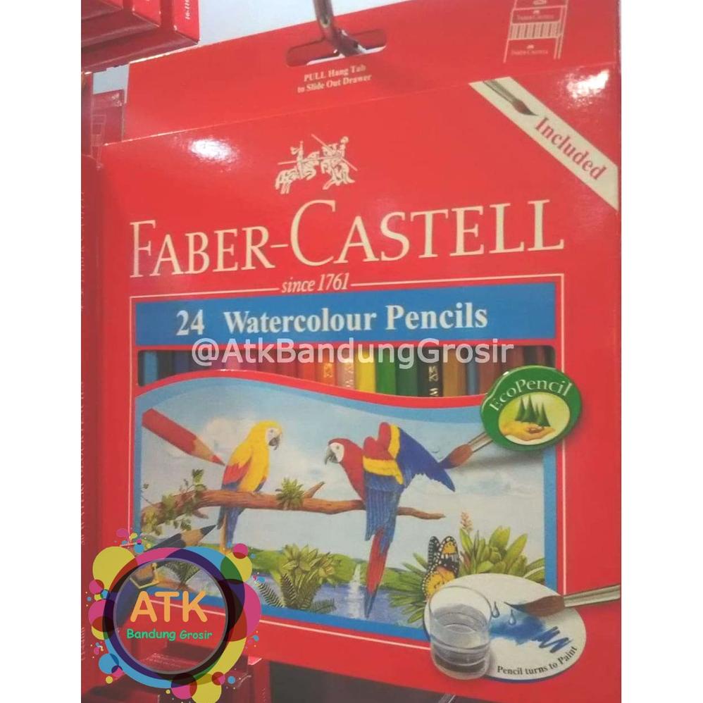 

Trendy Faber Castell Pensil Warna Panjang Isi 24 Water Colour Murah ~