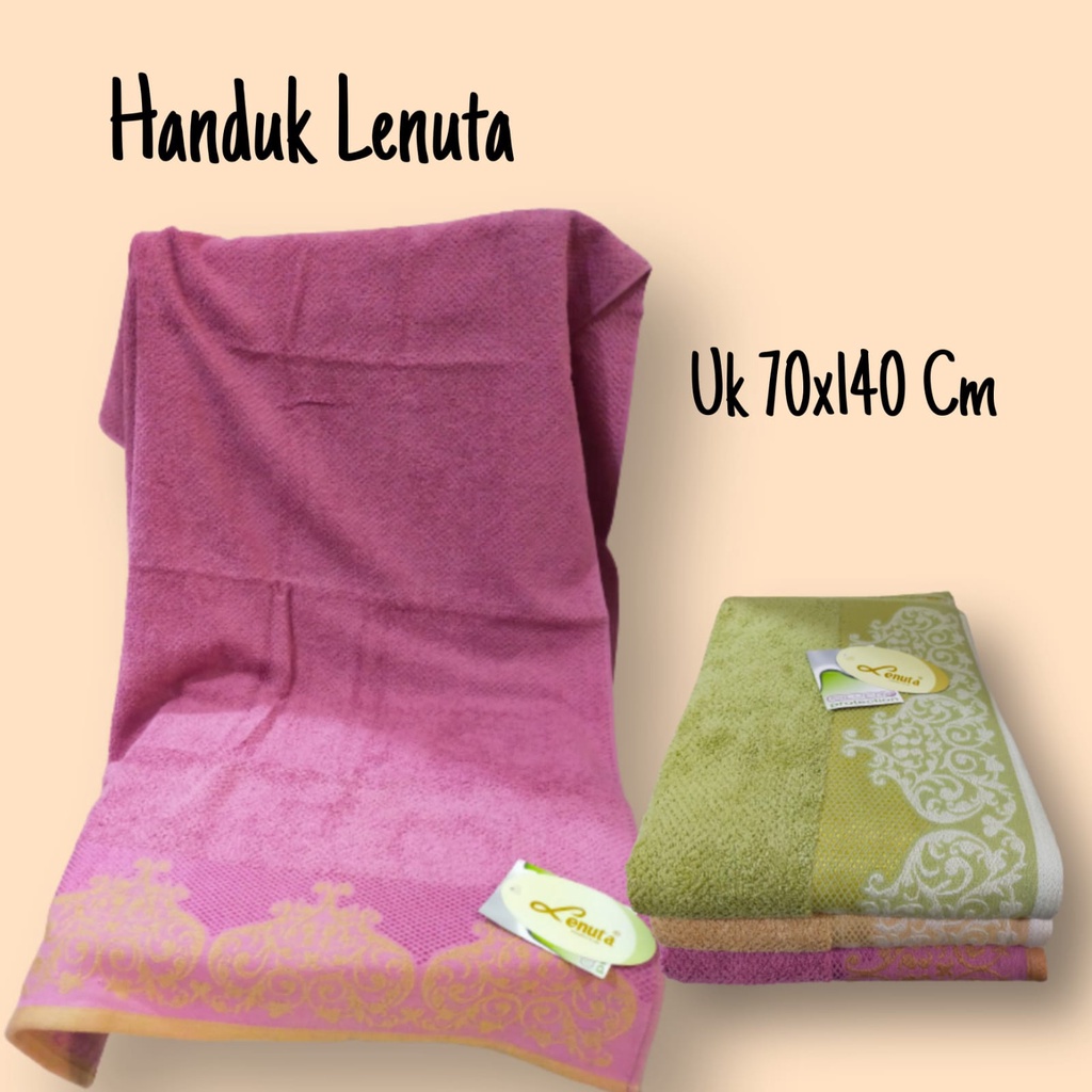 YS Handuk Lenuta uk 70x140 Termurah