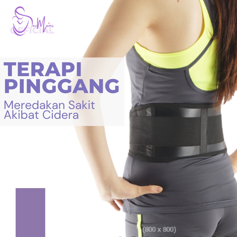 Sabuk Pinggang Alat Terapi Pelangsing Tourmaline Knee Pads Waist Self Heat Perawatan Diri