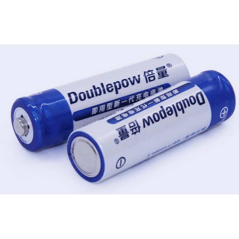 Baterai AA Doublepow Rechargeable 800mAh 1.2V