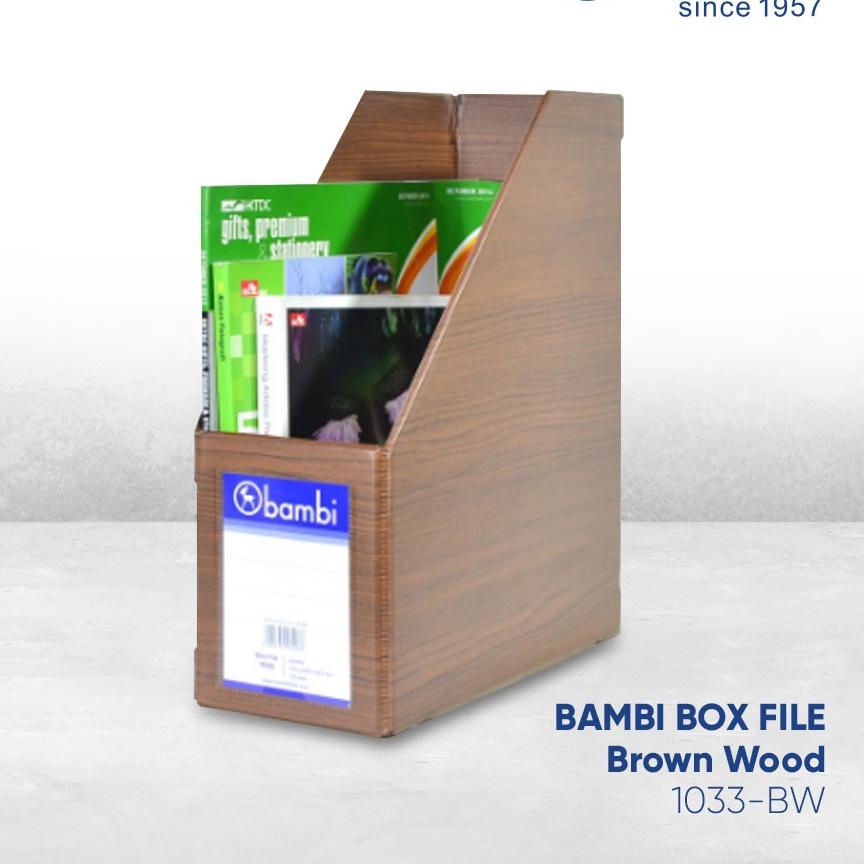 

☺☺» Bambi Box Magazine File JUMBO FC - 1033 Wood Series