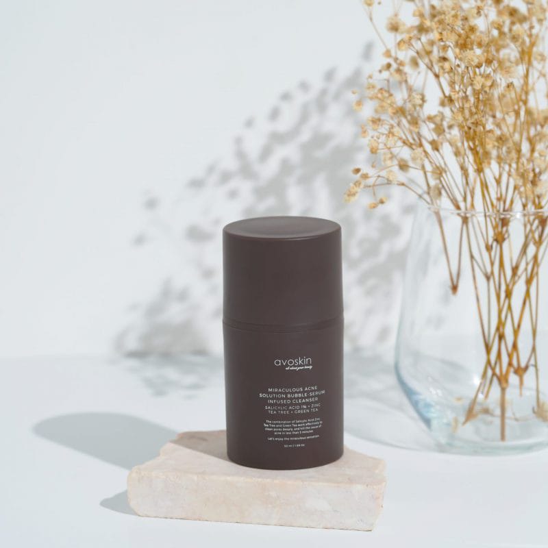 ✦SINAR✦Avoskin Miraculous Acne Solution Bubble-Serum Infused Cleanser