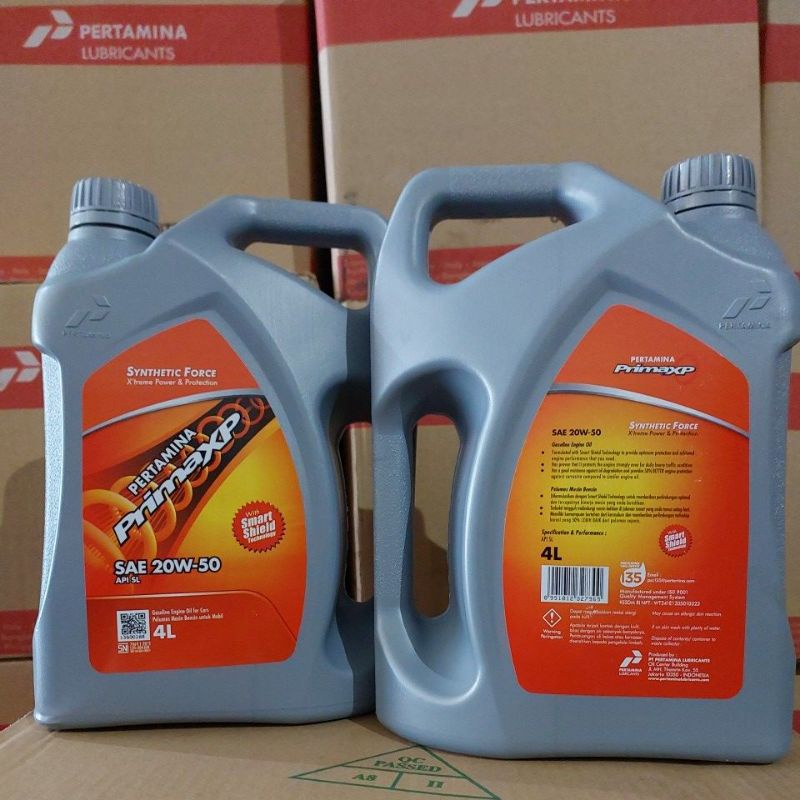 OLI PERTAMINA PRIMA XP 4L SAE 20W-50