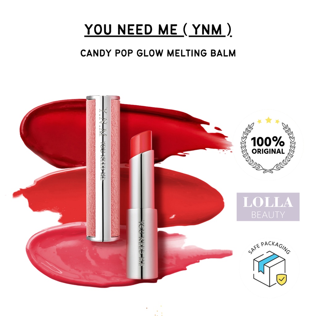 YOU NEED ME ( YNM ) - Candy Pop Glow Melting Lip Balm