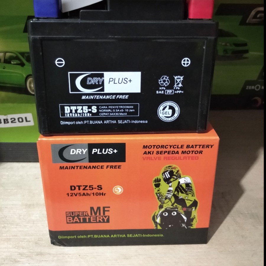 Aki Motor All New Beat Genio Scoopy Beat Pop Street Revo CRF 150 CS1 Mega Pro Kharisma Vario 110 Bla