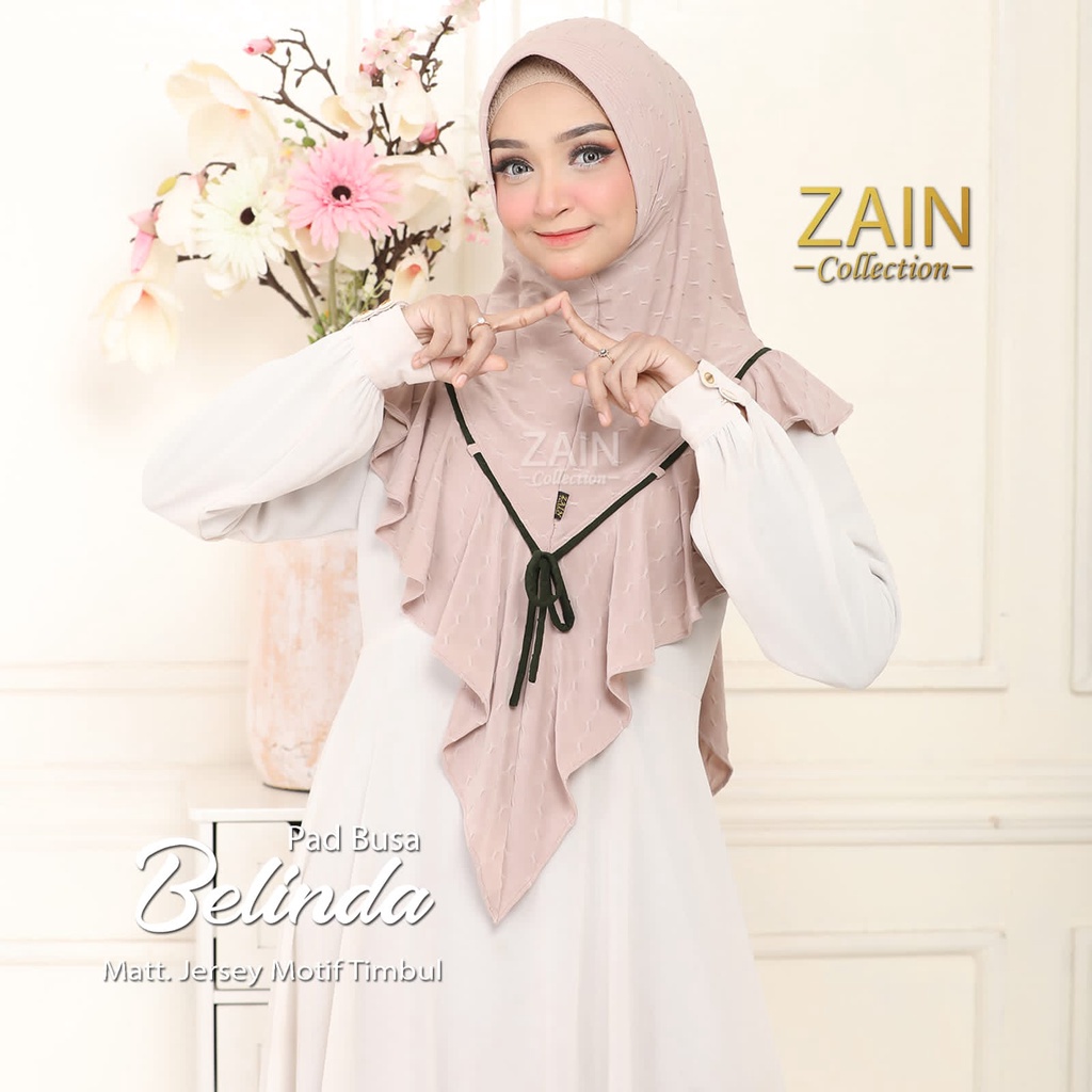 Jilbab Instan Bergo Belinda Ori Zain Collection BY QOID