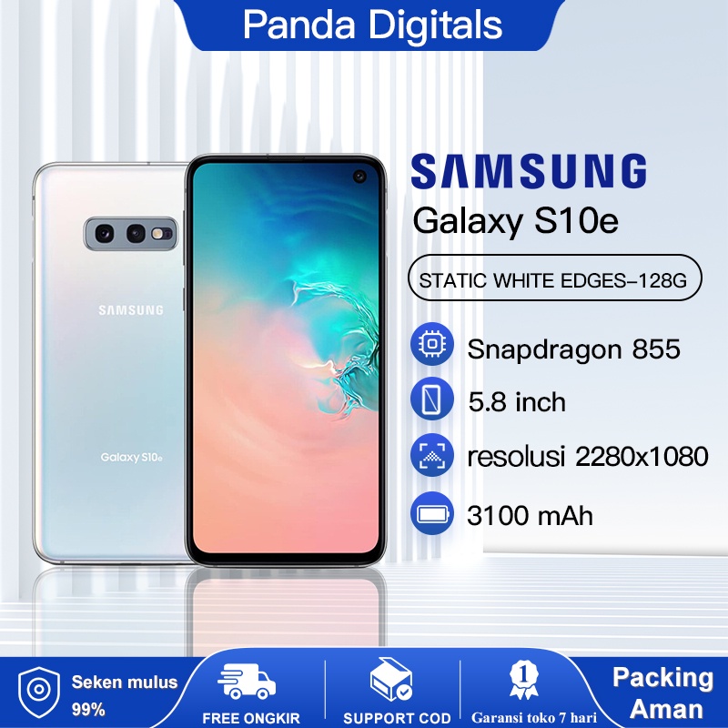 Jual SAMSUNG GALAXY S10e RAM 6GB 128GB SEKEN ORIGINAL LENGKAP FULLSET