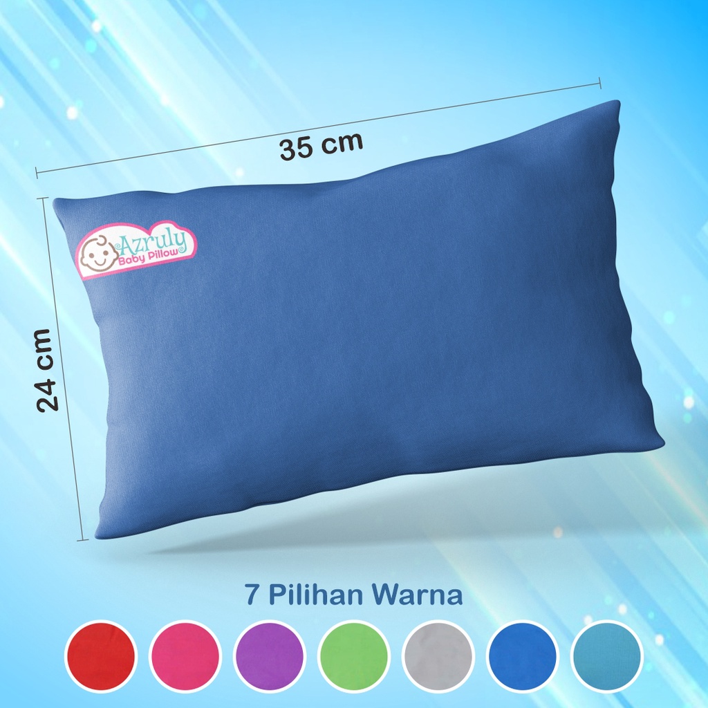 AZRULY BABY PILLOW + HAND PILLOW - BANTAL KESEHATAN ANTI PEYANG 100% KULIT KACANG HIJAU OPSIMOM | 2 PCS