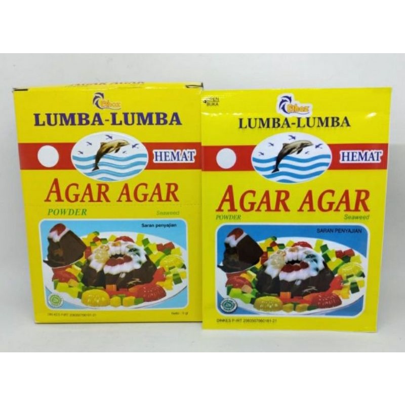 

AGAR AGAR LUMBA LUMBA HEMAT BOX (1 box isi 12) / AGAR AGAR AGARAGAR LUMBA HEMAT / LUMBA AGAR HEMAT