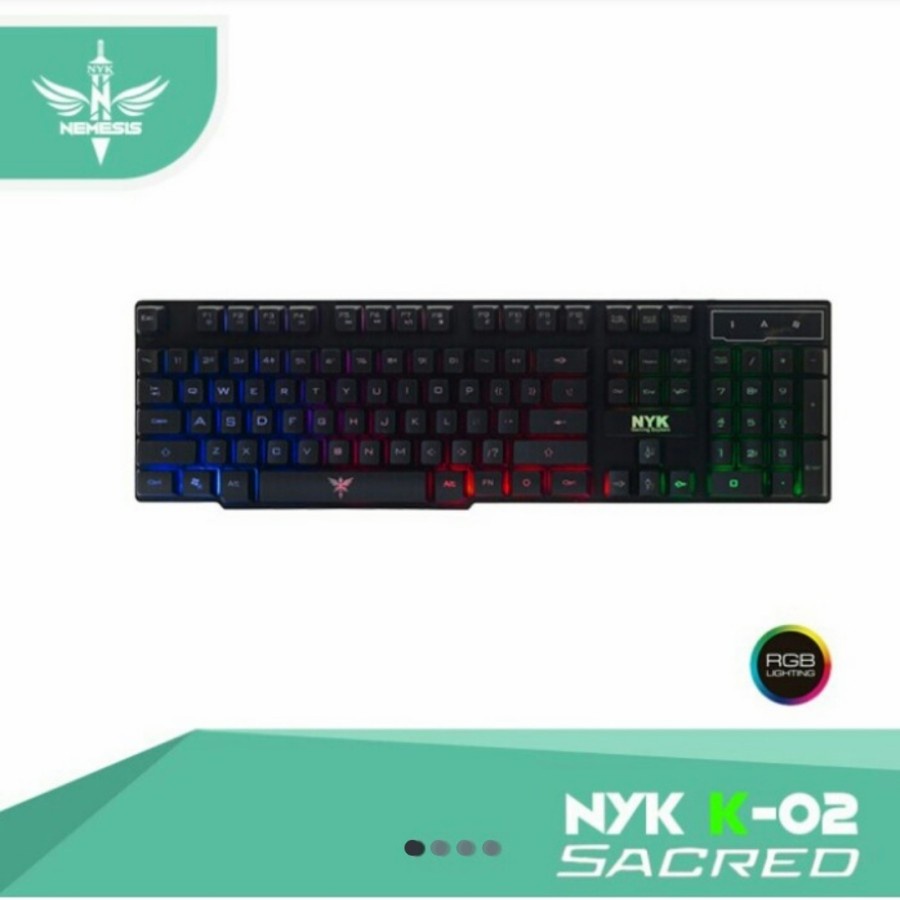 KEYBOARD GAMING NYK SACRED K-02 (KB GN02)