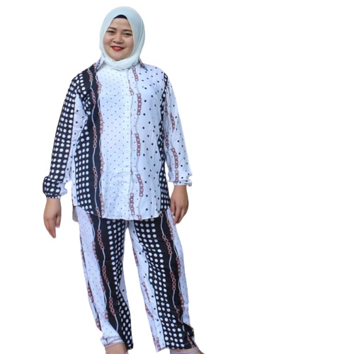 KALILA - PRISTY Big Size Setelan Wanita Oversize