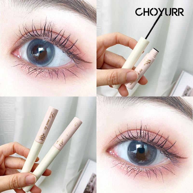 【COD】Maskara 2 Warna Waterproof Anti Air Dan Smudge Eye Make Up 3D Silk Fiber Mascara Volume Mascara Curling Import Ready Stock-CH
