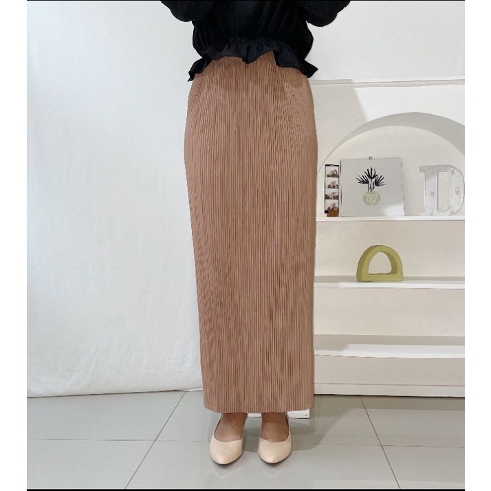 TUKUBUU - Cimmi pleats / rok span bumil friendly by tukubuu