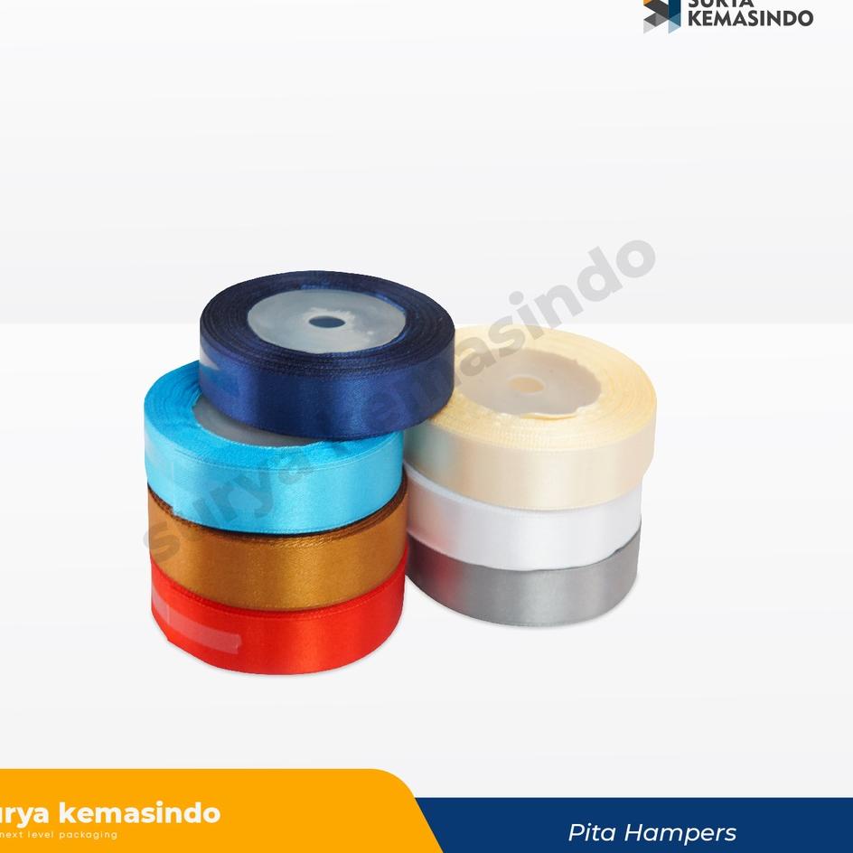 

ゐ Pita Satin ( 0,75" / 2 cm ) Per Roll (25 yard) pita/pitakado/pitasatin/hampers ﷼