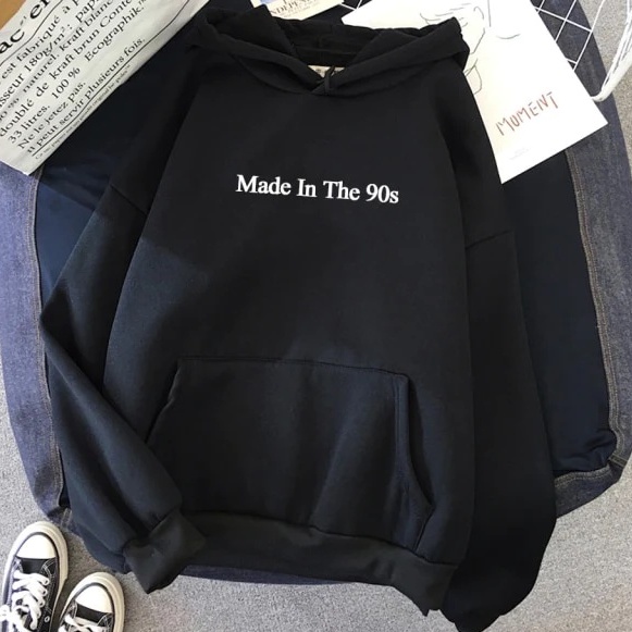 Made in The 90s Jumper Hoodie II  Sweater Hoodie Trendy II Sweter Oblong Topi Sz M - XL ( Pria &amp; Wanita / Anak &amp; Dewasa )